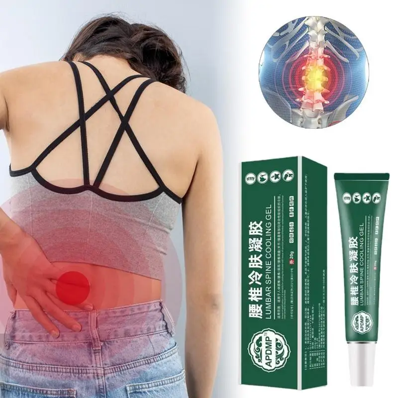 Pain Ointment Gel 20g Shoulder Spine Joint Lumbar Bruises Cold Compress Cooling