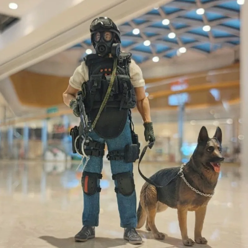 

Soldier Story SSM-003 1/12 Soldier Story HK SDU K9 Canine Handler 6" Male Action Figures Toys