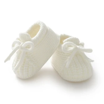 Hand Knit Baby Socks Booties 1