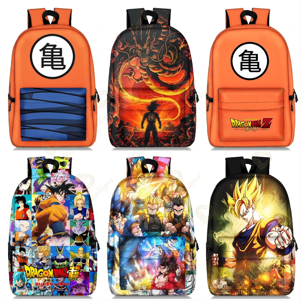

Anime Dragon Ball Backpack for Teen Boys Girls Back To School Backpack Goku Student Schoolbag Men Women Leisure Travel Bags