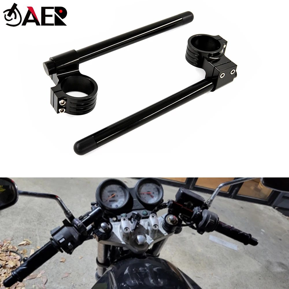 Poignées De Guidon Moto Pour CBR400RR (NC29/NC23) - Aluminium CNC, Diamètre 7/8" (22mm) - Multi-Couleurs (Or, Argent, Noir, Etc.)