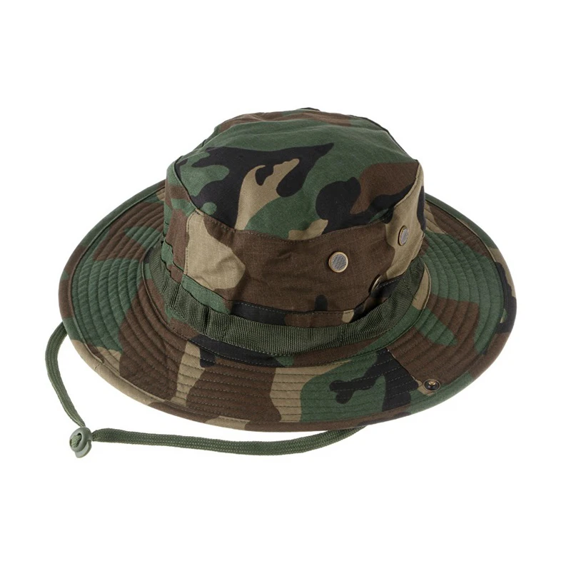 CamSolomon-DulBoonie Hats pour hommes, Casquettes de protection solaire, Chapeau de sniper, Camping, Escalade, Pêche en plein air, Casquette de randonnée, E27