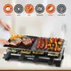 Table Grill, CUSIMAX Indoor Grill Electric Grill, Portable Korean BBQ Grill with 2 in 1 Reversible Non-stick Plate & Na 5