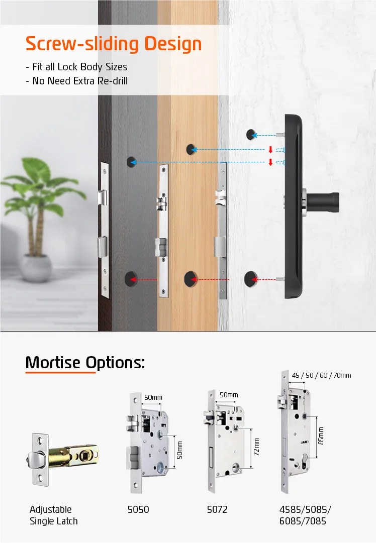 YRHAND H2 Tuya wif fingerprinti fechadura eletronica сейф password cerradura inteligente smart door lock smart locks