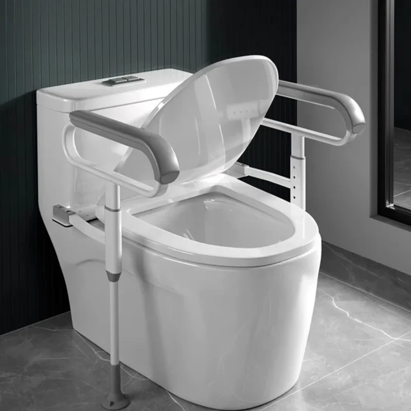 Elderly Use Anti-skid Safety Armrest Railing Toilet Bathroom Safety Accessories Disabled People Sit On The Toilet Armrest Rack