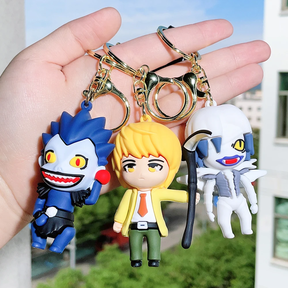 Chaveiro de acrílico com pingente de anjo da death zack & rail, chaveiro de  anime com impressão de lado único, 6 personagens - AliExpress