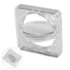 New 40mm Acrylic Coin Display Case Transparent Box Commemorative Medal Protection Box Handmade Goo Card Coin Protection Box 2
