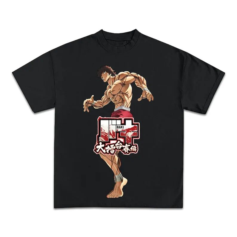 

Baki the Grappler Anime Shirt, Graphic Anime Unisex Shirt