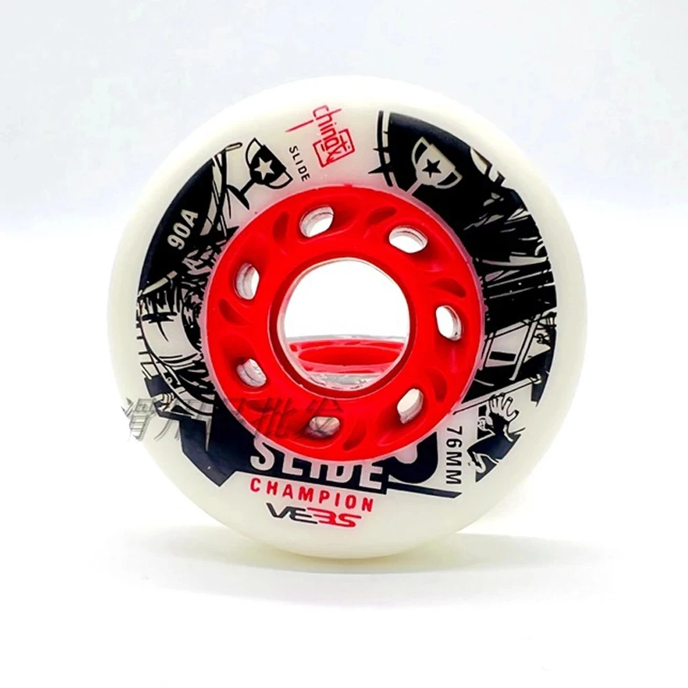 Original SEBA Inline Skate Wheels Slide Champion 90A Slalom Sliding Roller Skating Wheels 72 76 80mm 8pcs/set Patines Tires