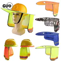 Reflective Sun Shade For Construction Safety Hard Hat (Hard Hat Not Included) Neck Shield For Helmets Reflective Stripe 1