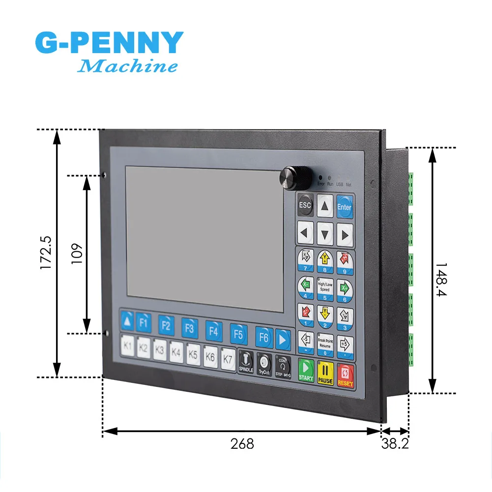 Laser Engraving Controller CNC Router Parts DDCS Expert Standalone Motion Controller USB Interface