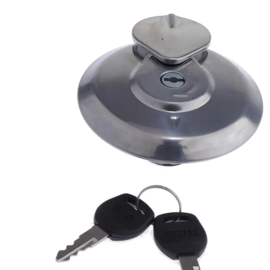 Aluminium Petrol Fuel / two keys for VF500F Interceptor 1984-86