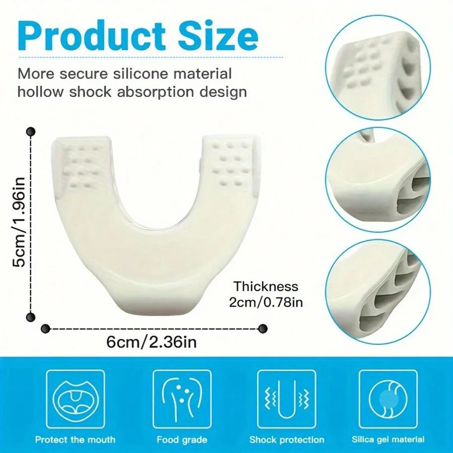 U Shape New Facial Jaw Exerciser And Neck Toning Jawline For Men Women Face Muscle Trainin Resistance Levels Double Chin Reducer