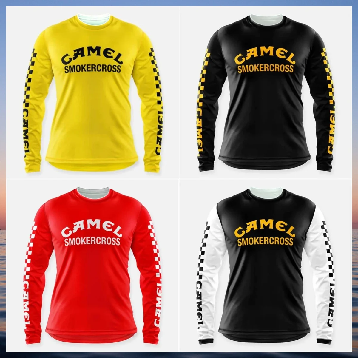 BMX Moto Mountainbike Herren Radsport MTB Trikot DH Enduro Motocross Trikots Rennrad Trikot Camisa Motocross