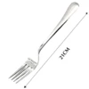 Engraved Fork-Best Gift For Husband Wife And Family Stainless Steel I Forking Love You Kitchen Tool Letter Print Forks Spoons 6