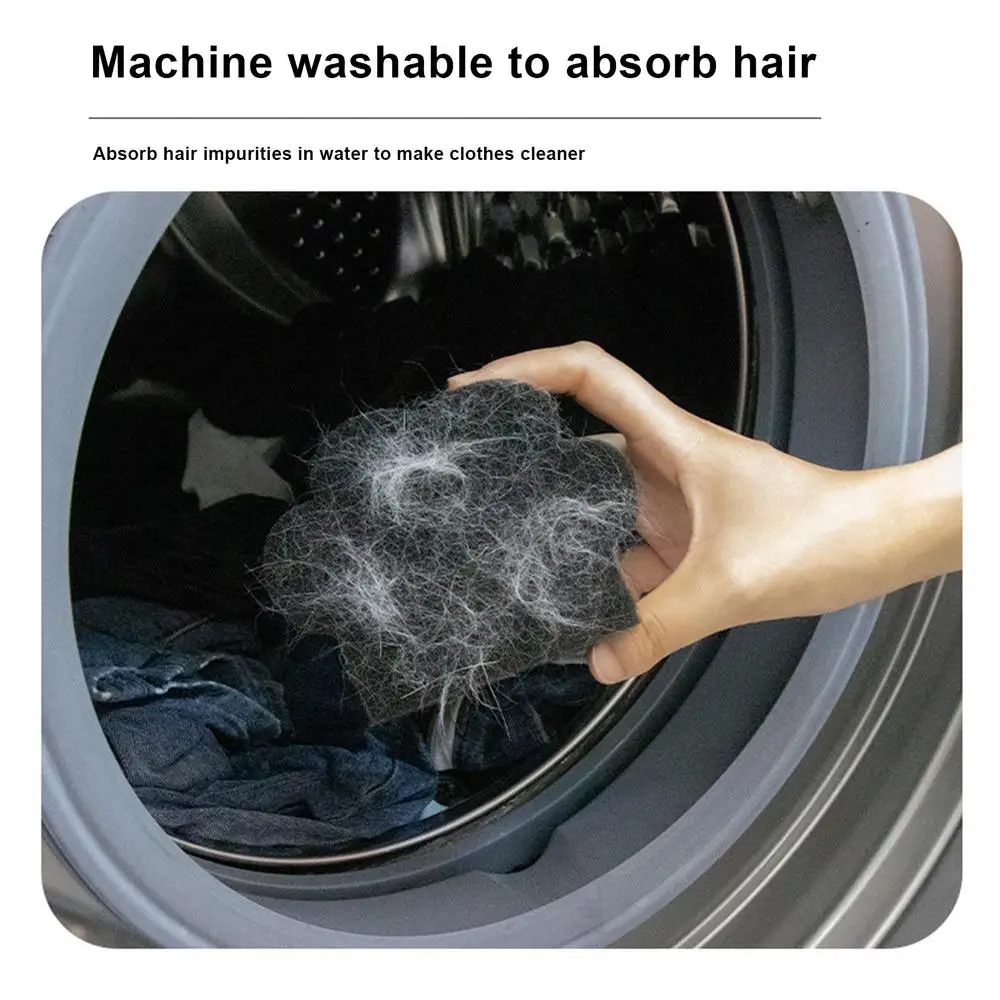 S7b8dc938ce3a412d9a9de140c0dbe83cB 2 In 1 Pet Hair Remover Claw Shape Laundry Ball Washing Machine Lint Catcher Reusable Clothes Sofa Cat Dog Hair Cleaning Sponge