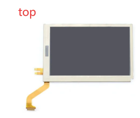 Replacement Top Upper & Bottom Lower Down LCD Screen for Nintendo 3DS LCD with Touch Screen Digitizer Glass Display Touch Panel nintendo ds lcd screen lcd screen replacement nintendo ds lcd screen replacement