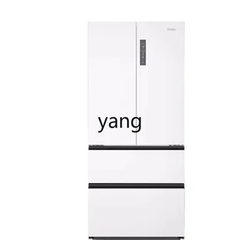 YJQ 510L French four-door multi-door ultra-thin household first-class frequency conversion frost-free white