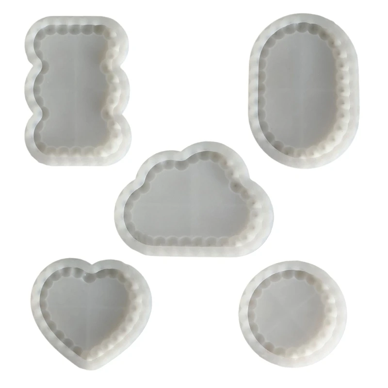 

Bubble Tray Silicone Mold DIY Crystal Storage Tray Mould Epoxy Resin Plasters Crafts Jewelry Casting Molds Home Decors K3ND
