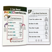 113 P English Phonics sentence Practice Book I Can Read Exercise Book for kid children learning English Educational toy Kid Game 2