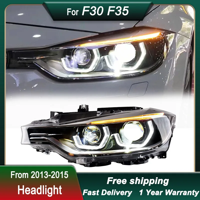 

Car Head lamp for BMW 3 Series F30 F35 2013-2015 LED Headlight DRL Dynamic Signal Head Lamp Bi Xenon Beam Headlamp Accembly