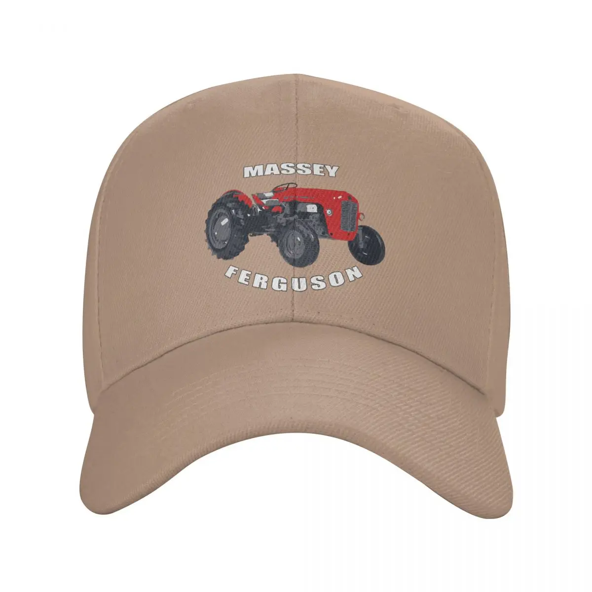 thumbnail image 1 of Gorras de papá de color puro, gorra de mujer con visera, gorra de béisbol con visera Massey Ferguson., 1 of 7