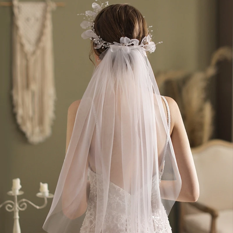 Flor Coronas De Azares Para Novias Corona Novias Con Tiara Y Velo