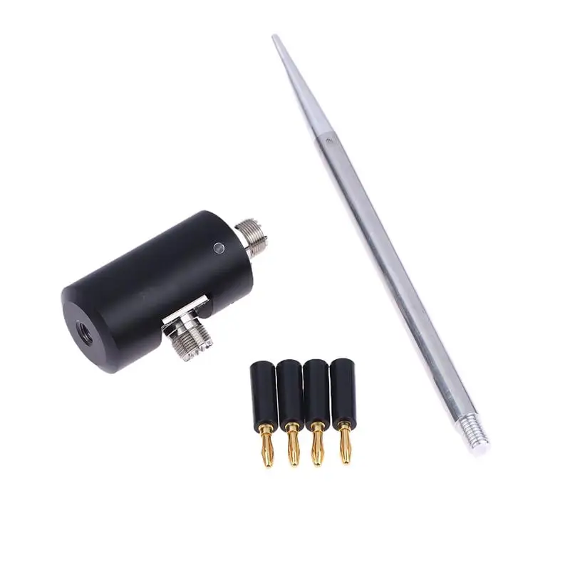 1PCS M10 SO-239 베이스 스레드 GP 안테나용 휴대용 단파용 Pac-12 삼각대 차량 장착 안테나 야외용