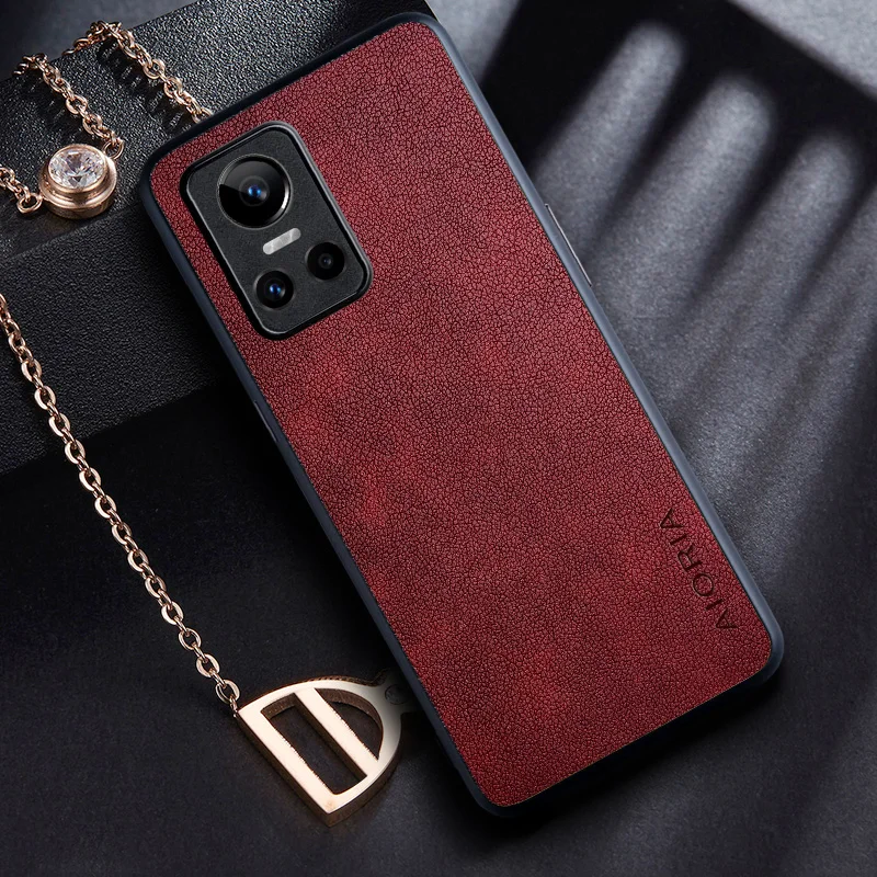 Retro Business PU Leather Phone Case - Elegant Design