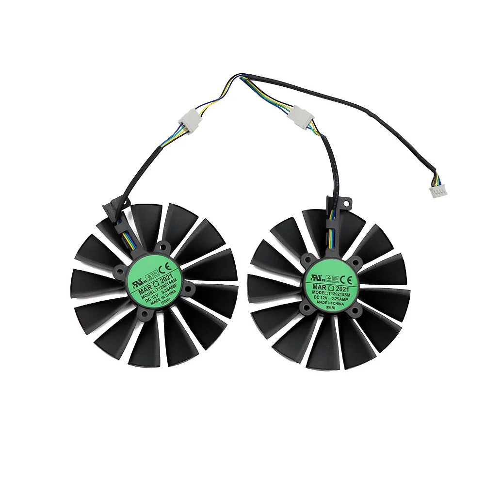 티 129215 ASUS STRIX RX 470 580 570 GTX 1050Ti 1070Ti 1080Ti 게임용 비디오 카드 냉각 팬용 SM 95mm 쿨러 팬