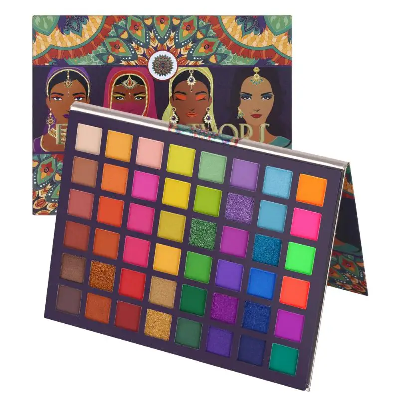 

Палитра цветных теней для век, палитра универсальных теней для век, Зеленые тени для век, Косметика для макияжа с высоким пигментом