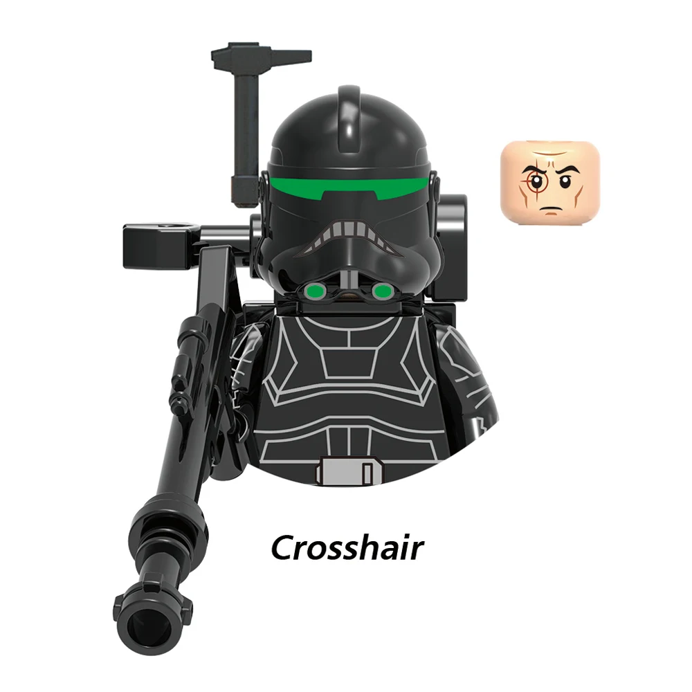 Brand Disney Clone Troopers Wolffe Building Blocks Commander Cody Rex Colt Blitz The Bad Batch Bricks Elite Squad Troopers Toys