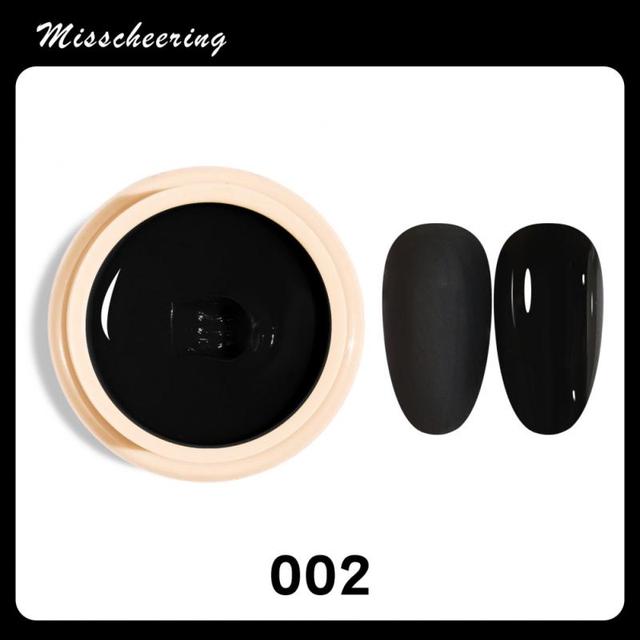 Solid UV Gel Nail Polish Solid Cream Gel Nail Polish Nail Art Semi-permanent Varnish UV Gel Nail Polish For ManicureTSLM1
