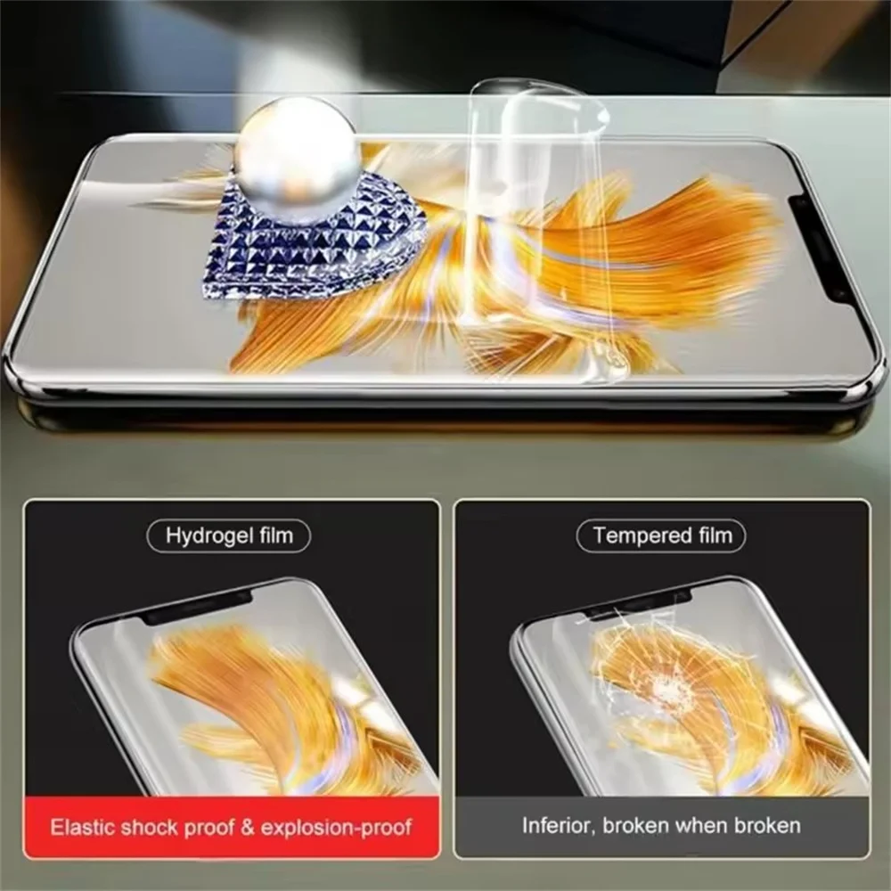 4PCS Soft Hydrogel Screen Protector Film