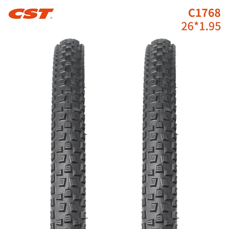 CST-Anti-Skid Mountain Bicycle Tire, Stab Proof Tyre, 26x1.95, Bicycle Accessories, Steel Wire, 26 in, C1768