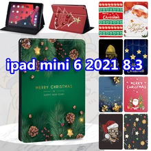 

Tablet Case for IPad Mini 6 A2567 A2568 A2569 Funda IPad Mini 6 2021 8.3" Hot Kawaii Pattern Ultrathin Leather Protective Cover