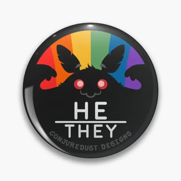 Cryptid Pronis He He He Soft Button Pin Jewelry Collar Lover Badge Cute Metal Cartoon Clothes Fashion Hat Spilla Creativa