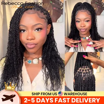 QVR Afro Kinky Bulk Human Hair Extensions US Local Shipping Natural Black/Brown Lightweight For Braiding Styling Mini Twists 1