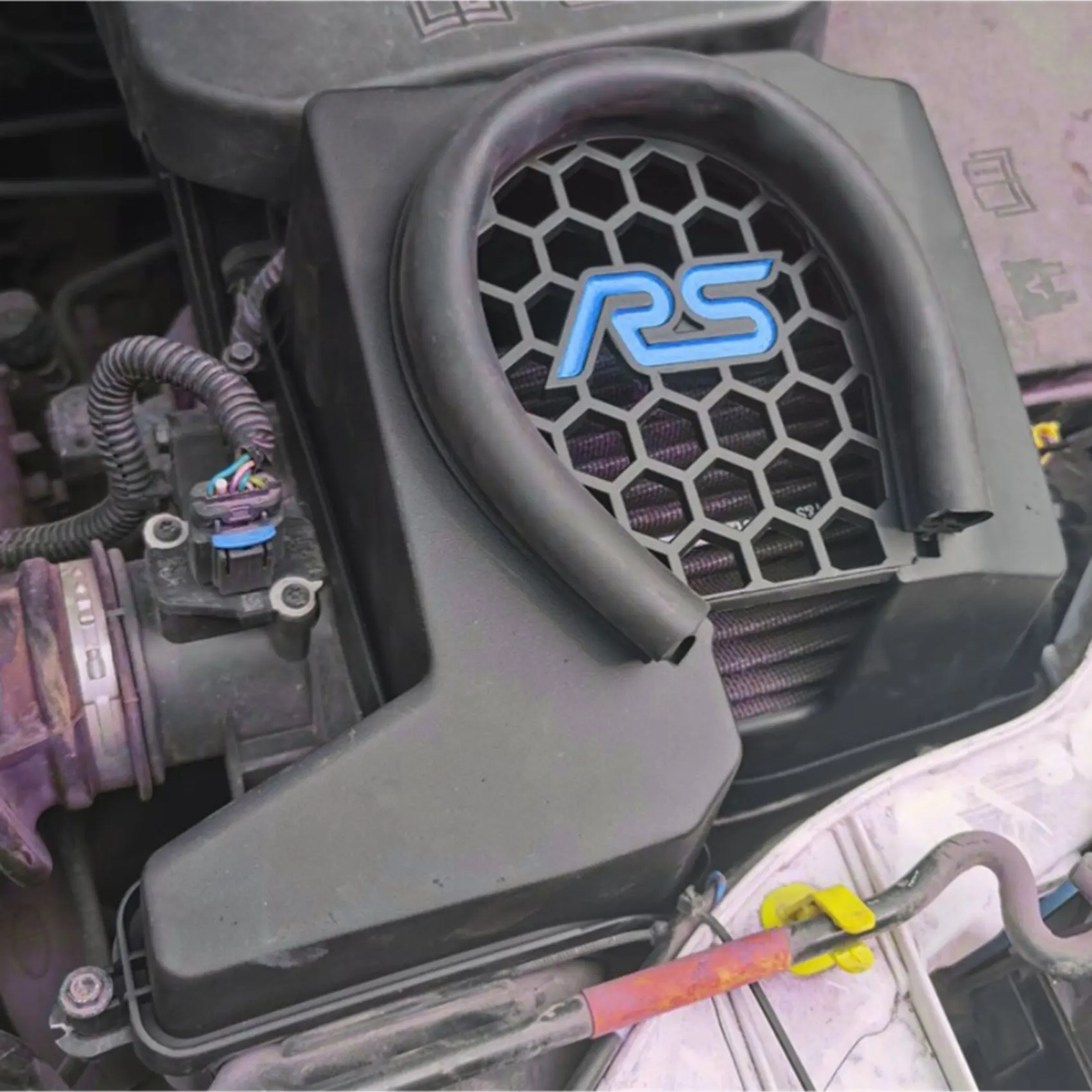 Car Air Filter Box Inlet Protection Cover Car Accessories for Ford Focus-RS Kuga 2012-