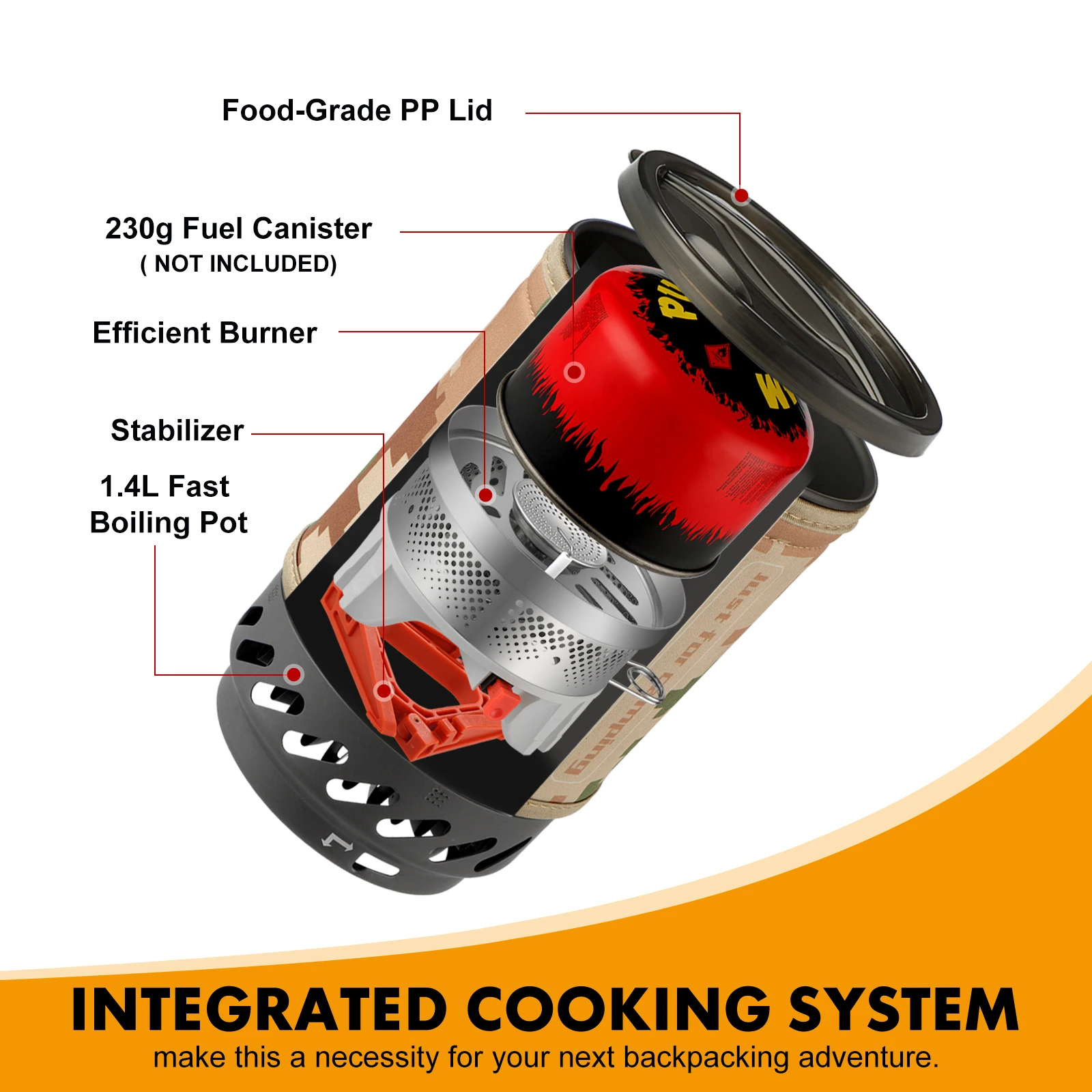 .4L Backpacking Stove 3