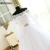 Customized Vestido De Novia Empire Wedding Dresses Chapel Train Long Sleeve Off The Shoulder Cheap Brides Dress Long Bridal Gown 4