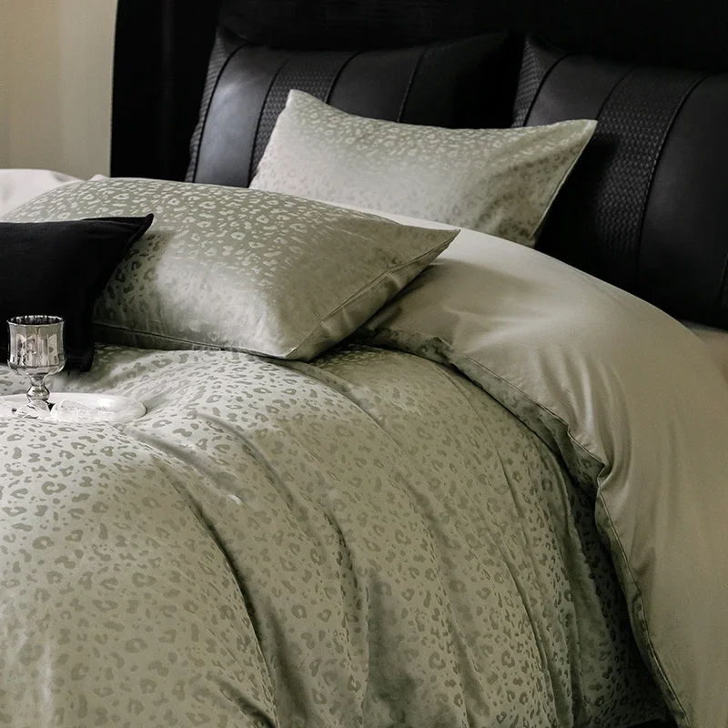 New 2025 Bedding Sets - Long-Staple Cotton, 100% Cotton, 5A Grade, High Thread Count, Satin Jacquard, King Size 5