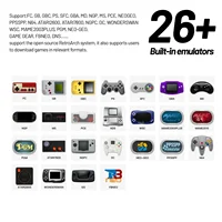 Console de jeu portable rétro Trimui Smart Pro WIFI, écran 4,96 pouces, système Linux, éclairage RGB, joystick, console de jeu vidéo portable, cadeau 4