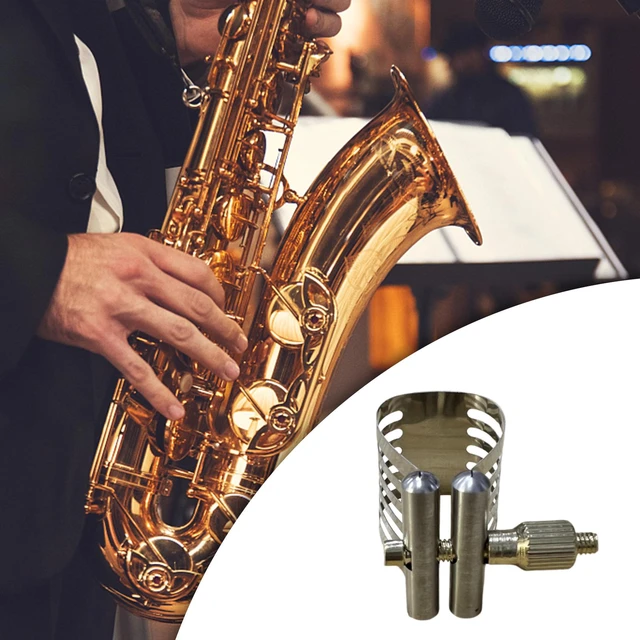 Réinitialisation de fixation pour saxophone, réglage à vis unique,  accessoire de bricolage professionnel pratique, ligmob pour