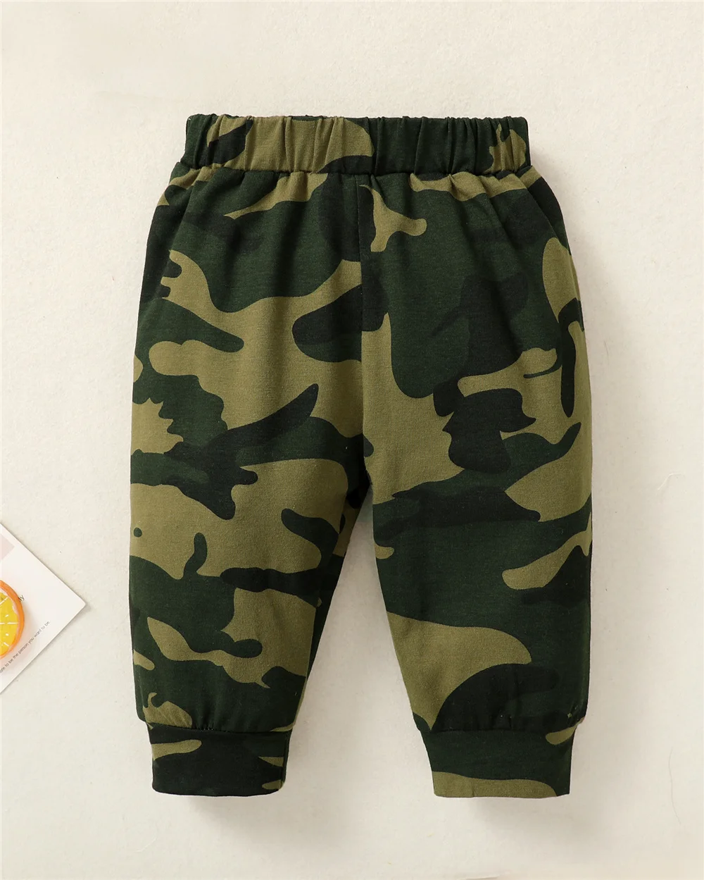 0-18 Months Newborn Baby Boy 3PCS Clothes Set Letters Print Short Sleeve Romper + Camouflage Pants Hat Casual Outfit