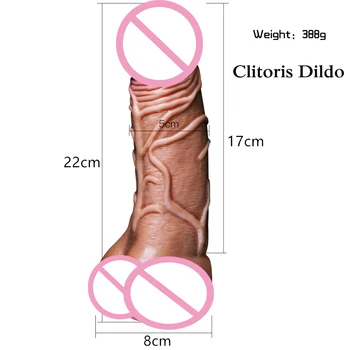 Realistic Dildo Vagina Anal Plug Male Masturbation Sex Toys for Men Big Dildos Vibrator Famale Massage Fake Dick For Woman Gay 5