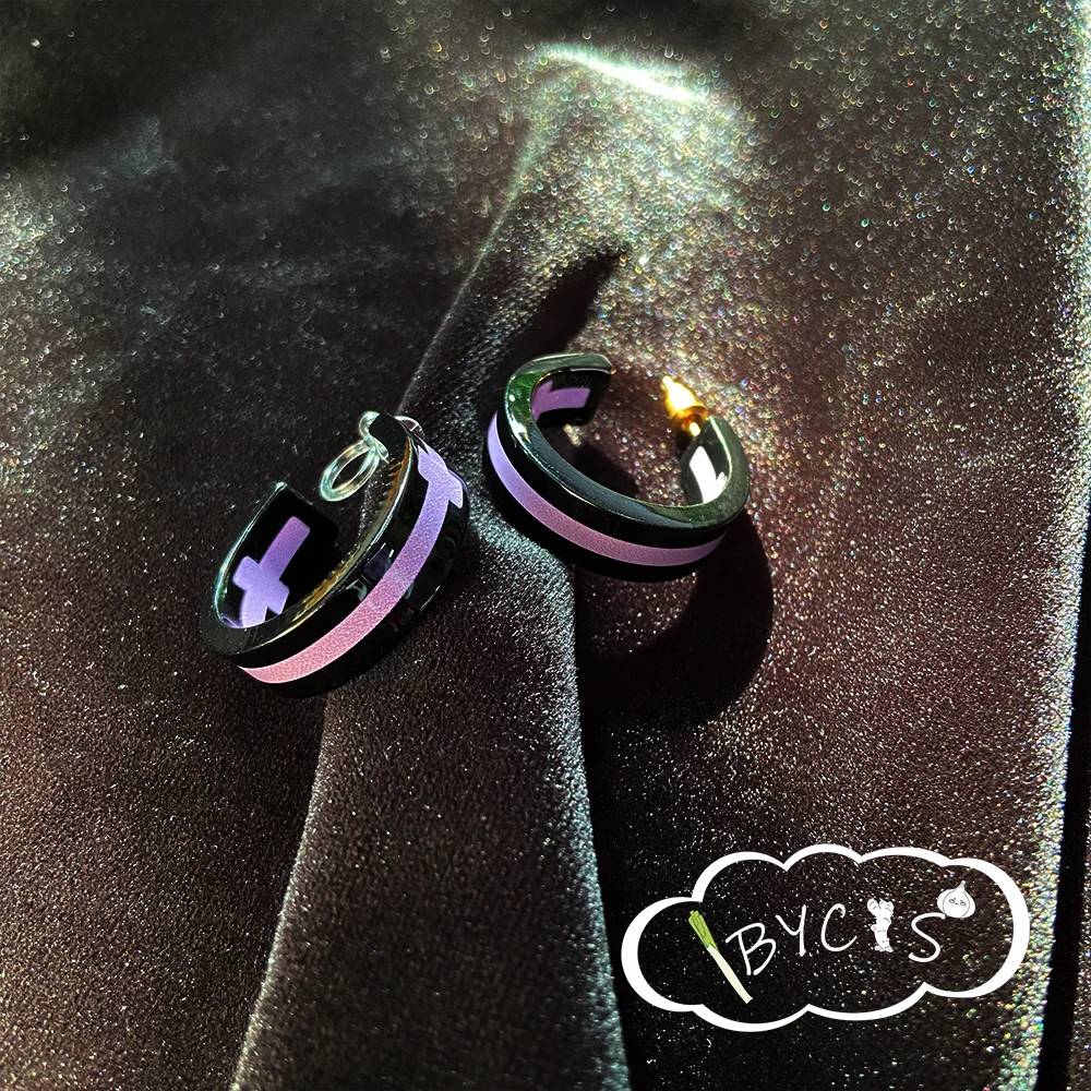 

Tokyo Revengers Mitsuya Takashi Cos Ear Clip Ear Pins Cosplay Earrings Halloween Costume Anime Prop Jewelry Accessories
