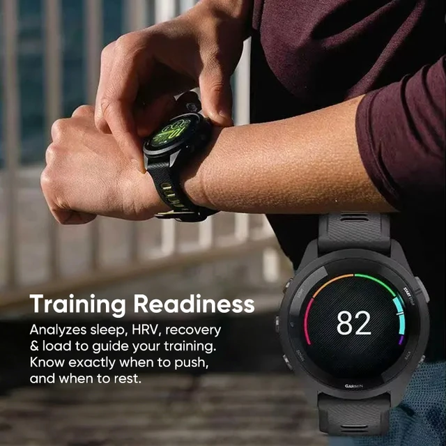 Garmin Forerunner 265 GPS 46mm Smartwatch 1.3" AMOLED Touchscreen Display Heart Rate Monitoring Training Metric Message Notice - Image 6