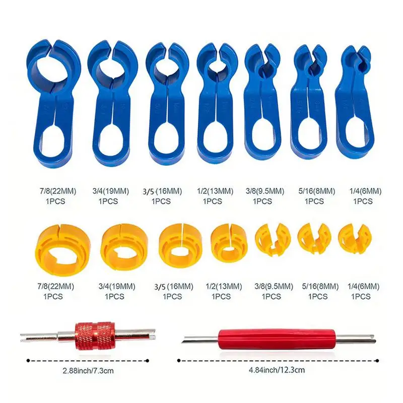 Air Conditioning Pipe Release Tool Kit Auto Air Conditioning Pipe Tool Kit Unique Offset Design Auto Repair Tools For Radiator