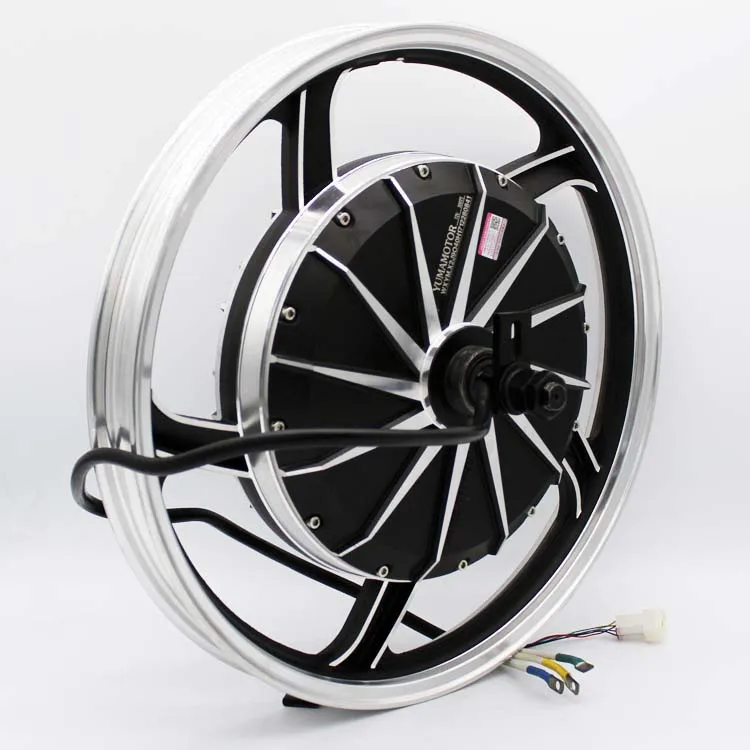

17 Inch 3000W2000W 72V Fast Speed Powerful Electric Brushless Dc Motor For Motorcycle
